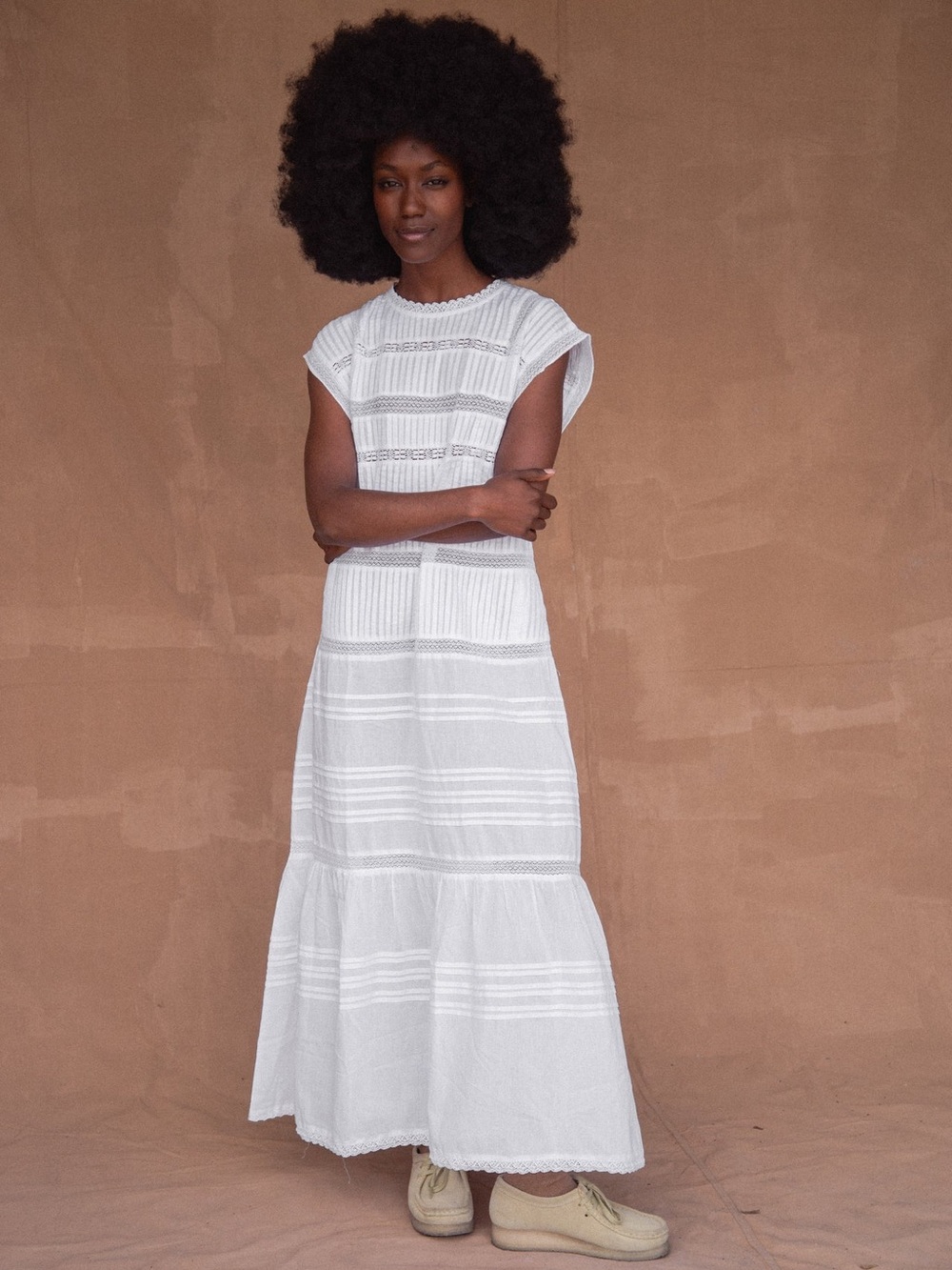 SΓΈnderhaus Margot Dress in White